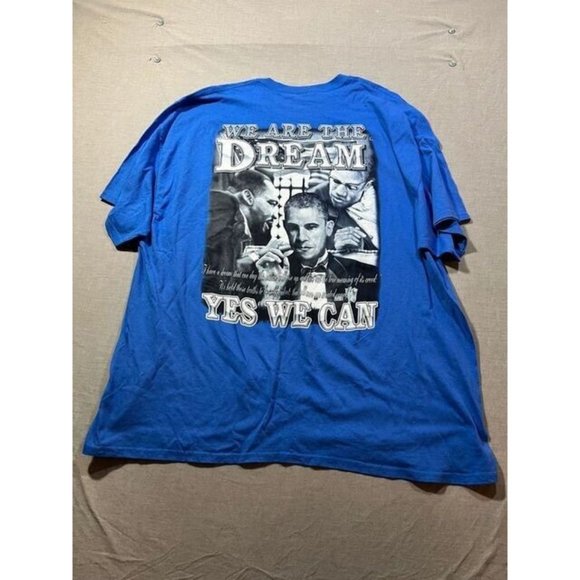 Martin Luther King The Time Is‎ Now Shirt Adult 3XL Blue Short Sleeve Tee Mens. - Picture 6 of 9